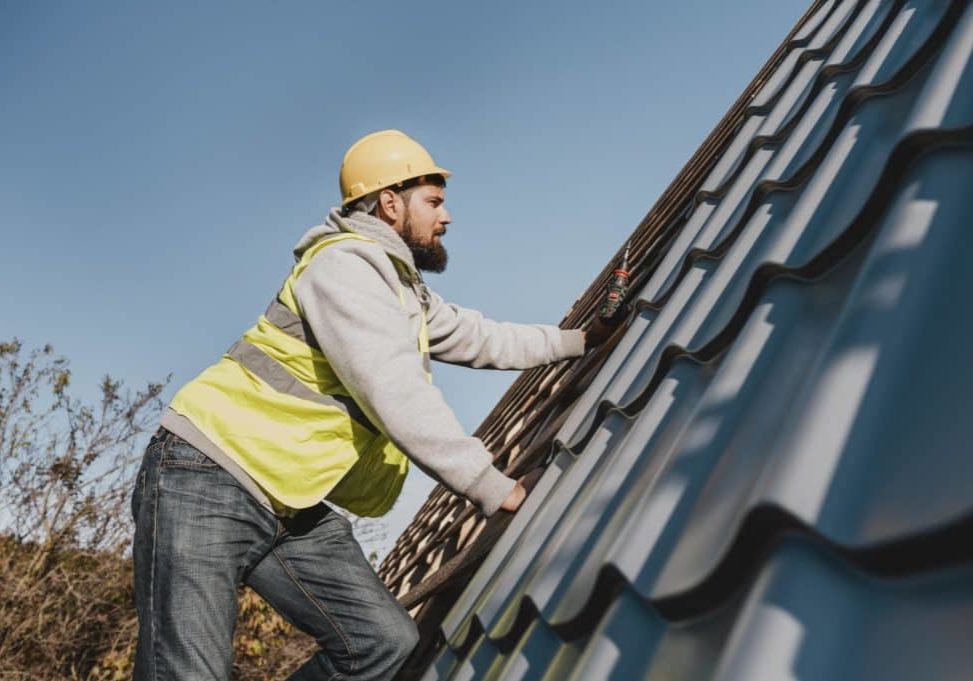side-view-man-working-roof side-view-man-working-roof